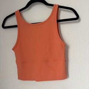 Lululemon Reversible Tank Top – Orange Size 4